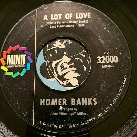 Homer Banks - A Lot Of Love b/w Fighting To Win - Minit #32000 - Northern Soul