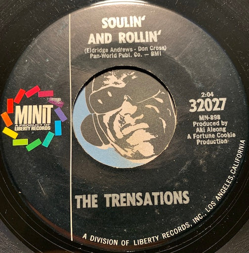 Trensations - Soulin And Rollin b/w Saucy - Minit #32027 - R&B Mod