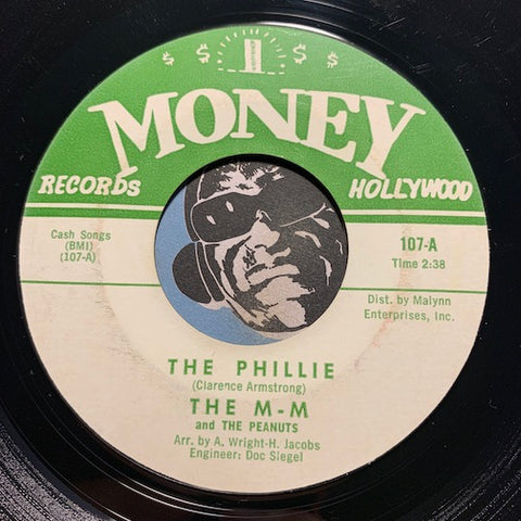 M-M & The Peanuts - The Phillie b/w I Found A Love - Money #107 - Northern Soul