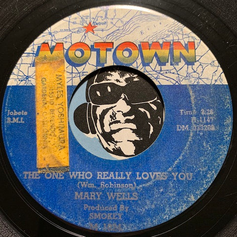 Mary Wells - The One Who Really Loves You b/w I'm Gonna Stay - Motown #1024 - Motown