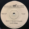 Mercyland - Black On Black On Black b/w Ciderhead - Mustang #113 - 80's - Picture Sleeve - Rock n Roll