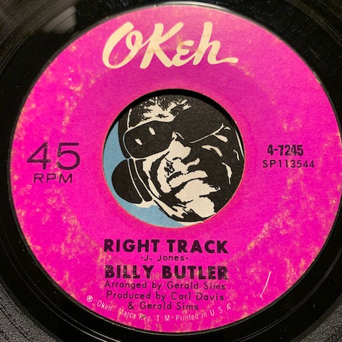 Billy Butler - Right Track b/w Boston Monkey - Okeh #7245 - Northern Soul