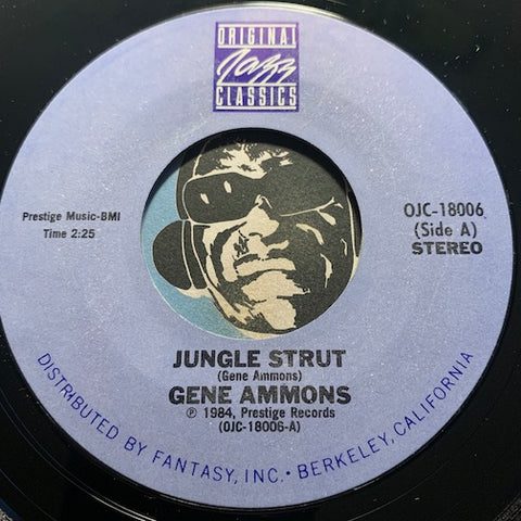 Gene Ammons / Illinois Jacquet - Jungle Strut b/w Port Of Rico - Original Jazz Classics #18006 - Jazz Funk