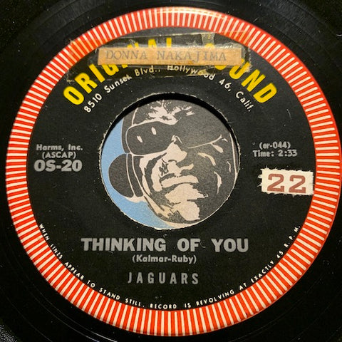 Jaguars - Look Into My Eyes b/w Thinking Of You - Original Sound #20 - Doowop