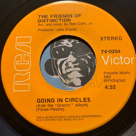 Frriends Of Distiction - Going in Circles b/w Let Yourself Go - RCA Victor #0204 - Sweet Soul