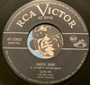 Eartha Kitt - Santa Baby b/w Under The Bridges Of Paris - RCA Victor #5502 - Jazz - Christmas / Holiday - Picture Sleeve