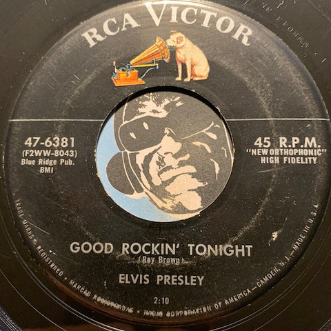 Elvis Presley - Good Rockin Tonight b/w I Don't Care If The Sun Don't Shine - RCA Victor #6381 - Rockabilly - Rock n Roll
