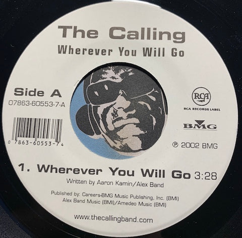 The Calling - Wherever You Will Go b/w Adrienne - RCA #07863-60553 - Rock n Roll - 2000's