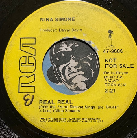 Nina Simone - Real Real b/w Ain't Got No; I Got Life - RCA #9686 - Jazz - Soul