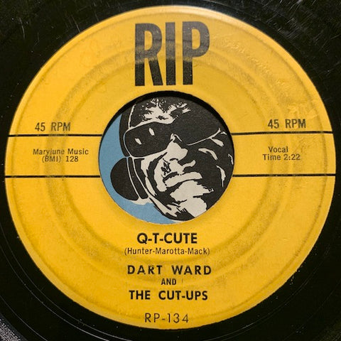 Dart Ward & Cut Ups - Q-T-Cute b/w Misery - RIP #134 - Rockabilly