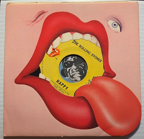 Rolling Stones - Happy b/w All Down The Line - Rolling Stones #19104 - Rock n Roll