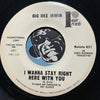 Big Dee Irwin - You Satisfy My Needs b/w I Wanna Stay Right Here WIth You - Rotate #851 - Northern Soul