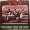 N.W.A. - Express Yourself b/w Straight Outta Compton - Ruthless #7206 - Rap - Picture Sleeve