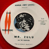 Mr Zulu & Warriors - Anna (My Love) b/w Come On Duckie WIth Me - Score Productions #7-11 - Doowop - R&B Soul - Colored Vinyl