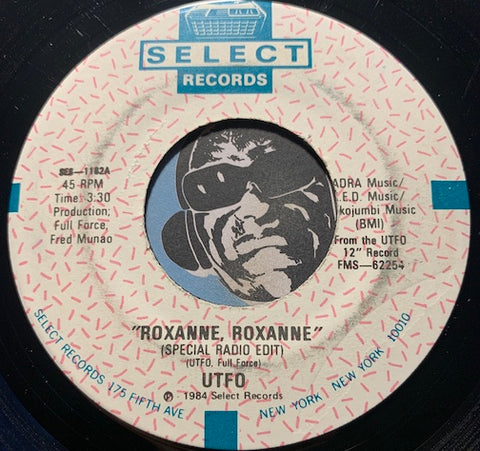 UTFO / Roxanne - Roxanne Roxanne b/w The Real Roxanne - Select #1182 - Rap