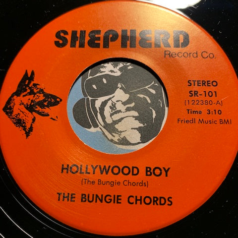 Bungie Chords - Hollywood Boy b/w Teenage Cruisers - Shepherd #101 - Punk - 80's