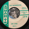 Jim & Bill - The Woodpecker b/w Puss On You - Smar-T #1007 - Country - Novelty