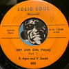 R. Agee & V. Smith - Boy And Girl Thing pt.1 b/w pt.2 - Solid Soul #73208 - R&B Soul