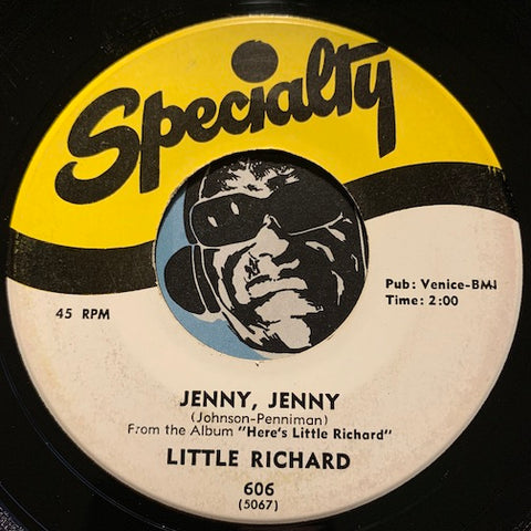 Little Richard  - Jenny Jenny b/w Miss Ann - Specialty #606 - R&B - R&B Rocker