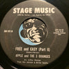 Apple & The 3 Oranges - Free And Easy pt.1 b/w pt.2 - Stage Music #101 - Funk