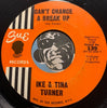 Ike & Tina Turner - Can't Chance A Break Up b/w Stagger Lee And Billy - Sue #139 - Northern Soul