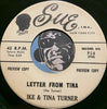 Ike & TIna Turner - I Idolize You b/w Letter From Tina - Sue #735 - R&B Soul