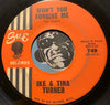 Ike & Tina Turner - It's Gonna Work Out Fine b/w Won't You Forgive Me - Sue #749 - R&B Soul