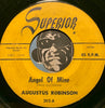 Augustus Robinson - Love Talk b/w Angel Of Mine - Superior #303 - R&B Rocker - Doowop