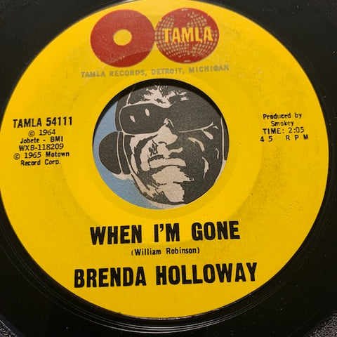 Brenda Holloway - When I'm Gone b/w I've Been Good To You - Tamla #54111 118209 mix - Northern Soul - Motown