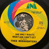 Thee Midnighters - I've Come Alive b/w She Only Wants What She Can't Get - Uni #55170 - Chicano Soul - Garage Rock