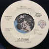 ZZ Top - La Grange b/w Tush - Warner Bros #0374 - Rock n Roll