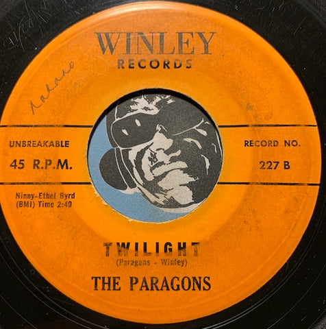 Paragons - Twilight b/w The Vows Of Love - Winley #227 - Doowop