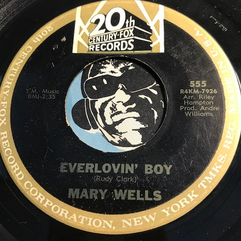 Mary Wells - Everlovin Boy b/w Use Your Head - 20th Century Fox #555 - Northern Soul
