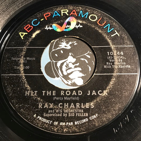 Ray Charles - Hit The Road Jack b/w The Danger Zone - ABC Paramount #10244 - R&B Soul