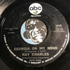 Ray Charles - Georgia On My Mind b/w Carry Me Back To Old Virginny - ABC #10135 - Soul - R&B Soul