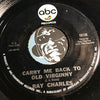 Ray Charles - Georgia On My Mind b/w Carry Me Back To Old Virginny - ABC #10135 - Soul - R&B Soul