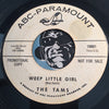 Tams - Silly Little Girl b/w Weep Little Girl - ABC Paramount #10601 - Northern Soul