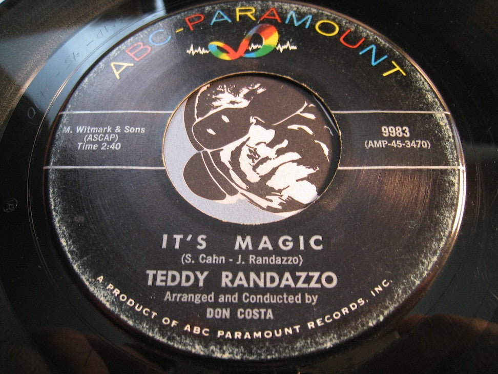 Teddy Randazzo - It's Magic b/w Richer Than I - ABC Paramount #9983 - Popcorn Soul