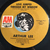 Arthur Lee - Everybody's Gotta Live b/w Love Jumped Through My Window - A&M #1361 - Psych Rock