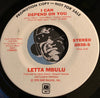 Letta Mbulu - I Can Depend On You b/w same - A&M #2038 - Funk Disco