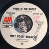 West Coast Branch - Colors Of My Life b/w Where Is The Door? - A&M #869 - Garage Rock - Psych Rock