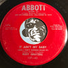 Rudy Grayzell - It Ain't My Baby (And I Ain't Gonna Rock It) b/w Ocean Paradise - Abbott #157 - Country - Rockabilly