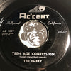 Ted Embry - New Shoes b/w Teen Age Confession - Accent #1057 - Rockabilly