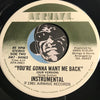 Delia Renee - You're Gonna Want Me Back b/w same (instrumental) - Airwave #94963 - Funk Disco