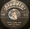 Gene And Eunice - This Is My Story b/w Move It Over Baby - Aladdin #3282 - Doowop