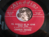 Charles Brown - Soothe Me b/w I'll Always Be In Love With You - Aladdin #3339 - R&B