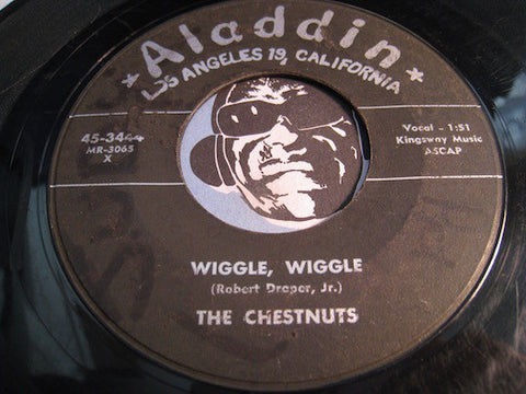Chestnuts - This Is My Love b/w Wiggle Wiggle - Aladdin #3444 - Doowop