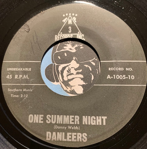 Danleers - One Summer Night b/w Wheelin And A-Dealin - Amp 3 #1005 - Doowop - East Side Story