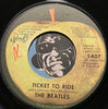Beatles - Ticket To Ride b/w Yes It Is - Apple #5407 - Rock n Roll