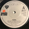 Joan Jett - Jezebel b/w Bad Reputation - Ariola #242 - Rock n Roll - 80's